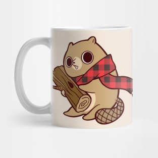 Beaver and his log Mug